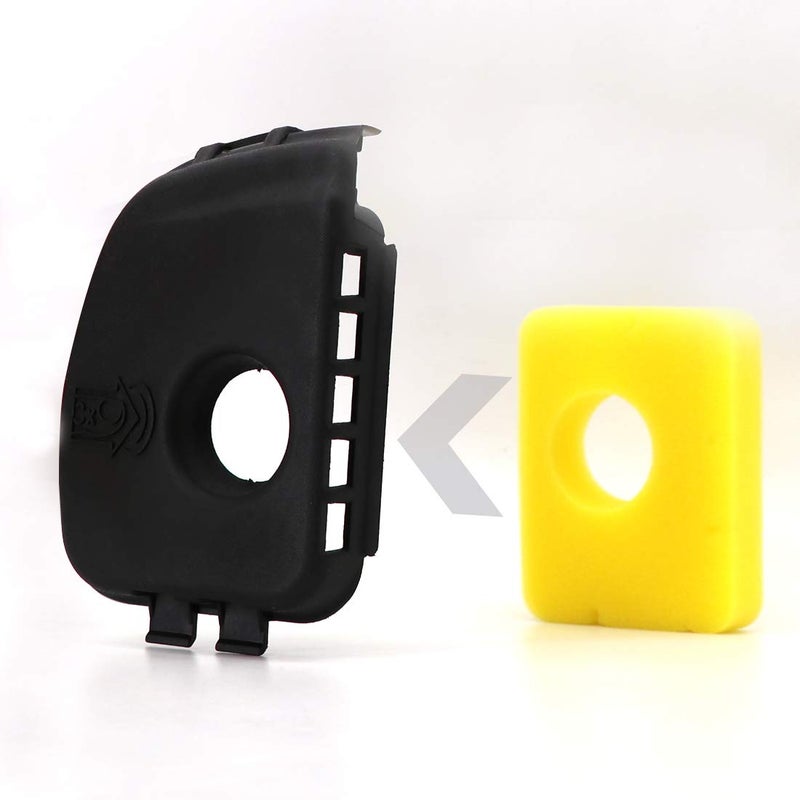 kipa غطاء منظف الهواء KIPA 595660 مجموعة فلتر الهواء 799579 استبدال لمحركات Briggs 590581 08P502 08P602 09P602 09P702 من سلسلة MTD troy Bilt متين مستقر قابل للغسل - Image 2